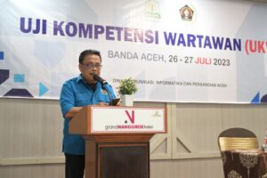 UKW PWI Aceh Libatkan 6 Penguji Nasional dan 3 Narasumber Lokal