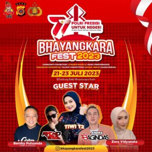 Bhayangkara Fest 2023 akan Dimeriahkan Artis Ibu Kota