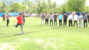 Turnamen Sepak Bola Piala Risky Mulia Azwir Basyah Dan Tgk Muzakir Di Mulai