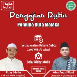 Lahirkan Pemuda yang Bertauhid Lewat Pengajian Rutin