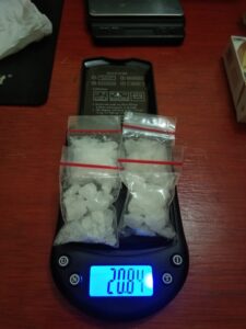 Tim Opsnal Satresnarkoba Polres Lhokseumawe Ciduk Tersangka Penjual Sabu di Muara Dua