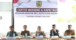 Serap Aspirasi Keuchik, Plh Wali Kota Coffee Morning dengan Asokulam