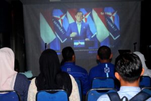 Partai Demokrat Aceh Nonton Bareng Pidato Politik “Perubahan” AHY