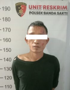 Polsek Banda Sakti Ringkus Pengedar Sabu di Tumpok Teungoh