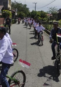 Masyarakat Gampong Blang Drang Meriahkan Hut Republik Indonesia Ke – 78 Dengan Berbagai Perlombaan