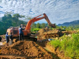 Polisi kembali Hentikan Aktivitas Tambang Ilegal, Satu Unit Ekskavator Ikut Diamankan