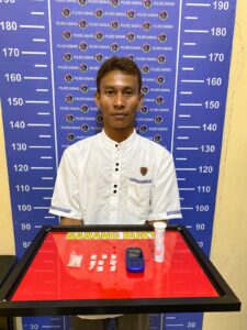 Polres Sabang Berhasil Menggagalkan Upaya Peredaran Narkotika Jenis Sabu