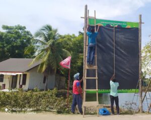 Panwaslih Tertibkan 53 APK dinilai Langgar Aturan di Aceh Utara