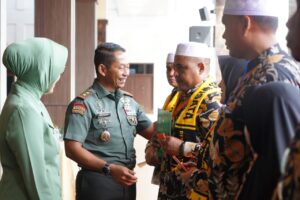 Pangdam IM Melepas Rombongan Umroh Babinsa Terbaik Sanggamara Award Kodam Iskandar Muda.