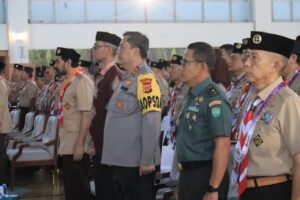 Kapolda Aceh bersama Kabaharkam Polri Hadiri Pembukaan Munas ke-XI Gerakan Pramuka