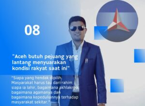 Abon Usman : Pilih Wakil Rakyat Yang Mampu Memperjuangkan Nasib Rakyat.