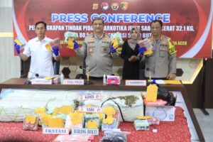 Januari 2024, Polda Aceh Berhasil Ungkap 46 Kasus Narkotika