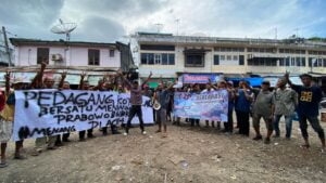 Pedagang Kota Banda AcehDeklarasi  Dukung Prabowo – Gibran.