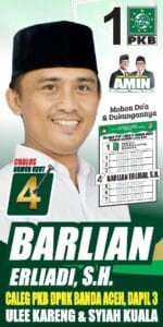 Menuju DPRK Banda Aceh, Barlian Tawarkan Empat Program Unggulan