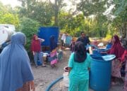 PDAM Tirta Mountala Masih Terus Mendistribusikan Air Bersih Ke Lhoknga