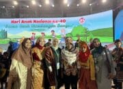 Mellani Subarni Antar Anak Aceh Berprestasi Terima Penghargaan Presiden RI