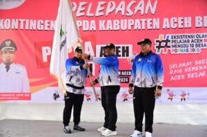 Lepas Kontingen Popda XVII, Pj Bupati Muhammad Iswanto: Sisakan Waktu di Sepertiga Malam untuk Berdoa