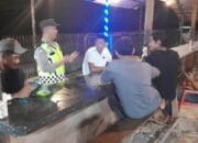 Antisipasi Judi Online, Personel Polsek Simpang Ulim Patroli Malam Sasar Para Remaja