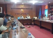 Ketum PWI Pusat Pimpin Rapat Persiapan Launching Anugerah Adinegoro