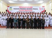 Pj Bupati Iswanto Kukuhkan 70 Paskibraka Aceh Besar