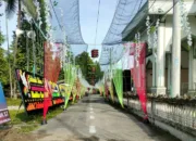 Dekorasi Indah Hiasi Peringatan Maulid Nabi di Gampong Dayah Bubue
