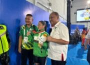 GOR Angkat Besi Seuramoe Dipadati Penonton saat Pertandingan PON XXI