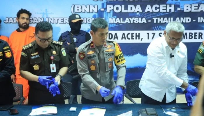 polda aceh dan bnn tangani narkoba