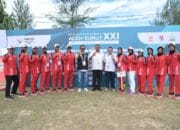 Pertandingan Woodball PON XXI Aceh-Sumut Dimulai, Plh Sekda Azwardi Ajak Atlet Junjung Kekompakan