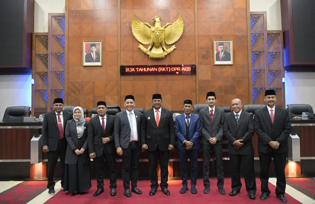 Safrizal Rapat Perdana DPRA 2024