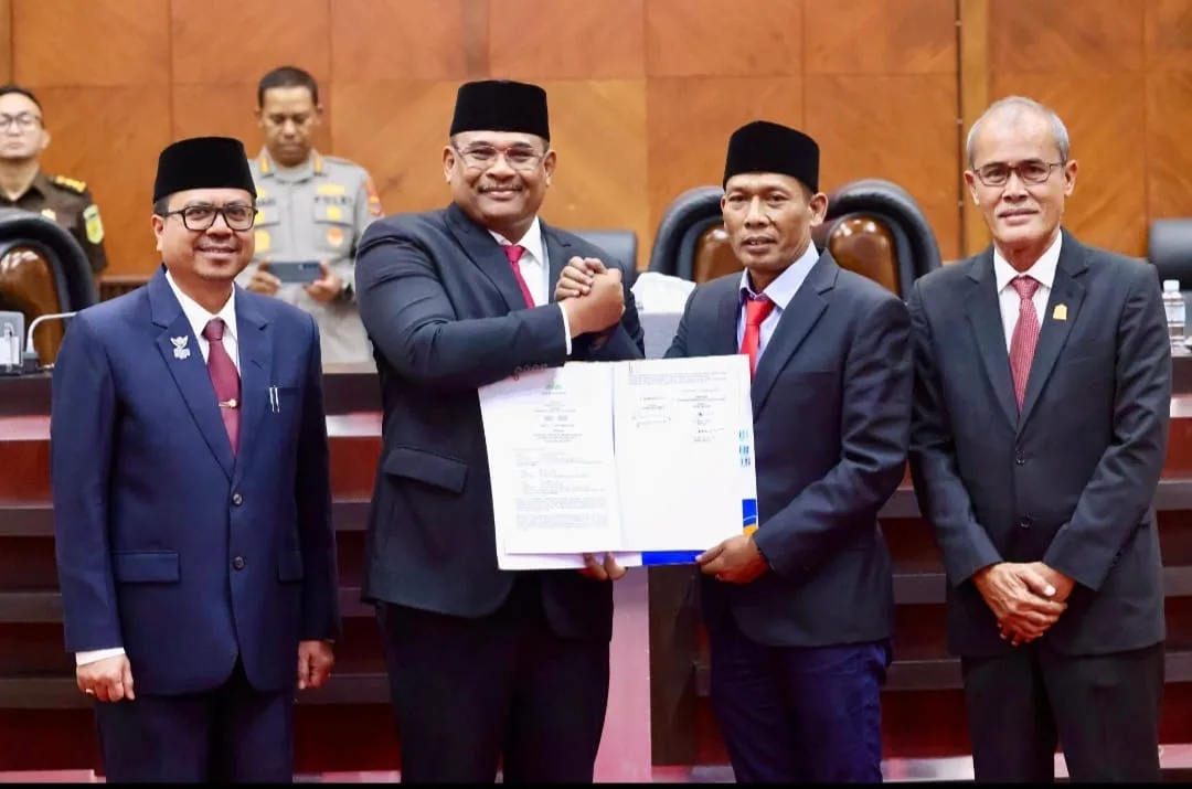 kua-ppas dpra dan pj gubernur safrizal