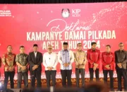 Wakapolda Hadiri Deklarasi Kampanye Damai Pilkada Aceh 2024