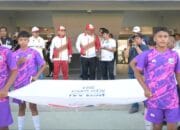 Pertandingan Sepak Bola PON XXI Dimulai, Dibuka Langsung Pj. Gubernur Safrizal