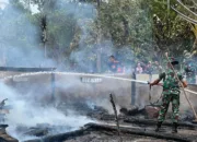 Kebakaran Menghanguskan Satu Unit Rumah di Gampong Ujong Keupula