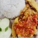 ayam geprek A.N kuliner pedas harga 10 ribu