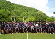 Mayjen TNI Niko Fahrizal Galakkan Rugby di satuan Jajaran Kodam IM