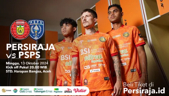 Persiraja Tegaskan Tidak ada Penjualan Tiket Selain Online
