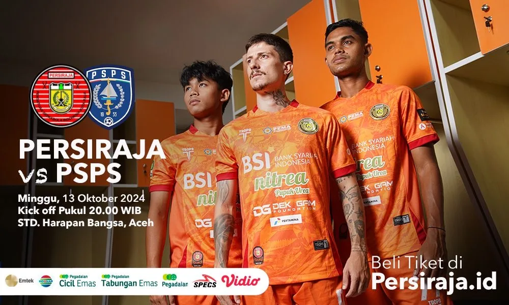 Persiraja Tegaskan Tidak ada Penjualan Tiket Selain Online