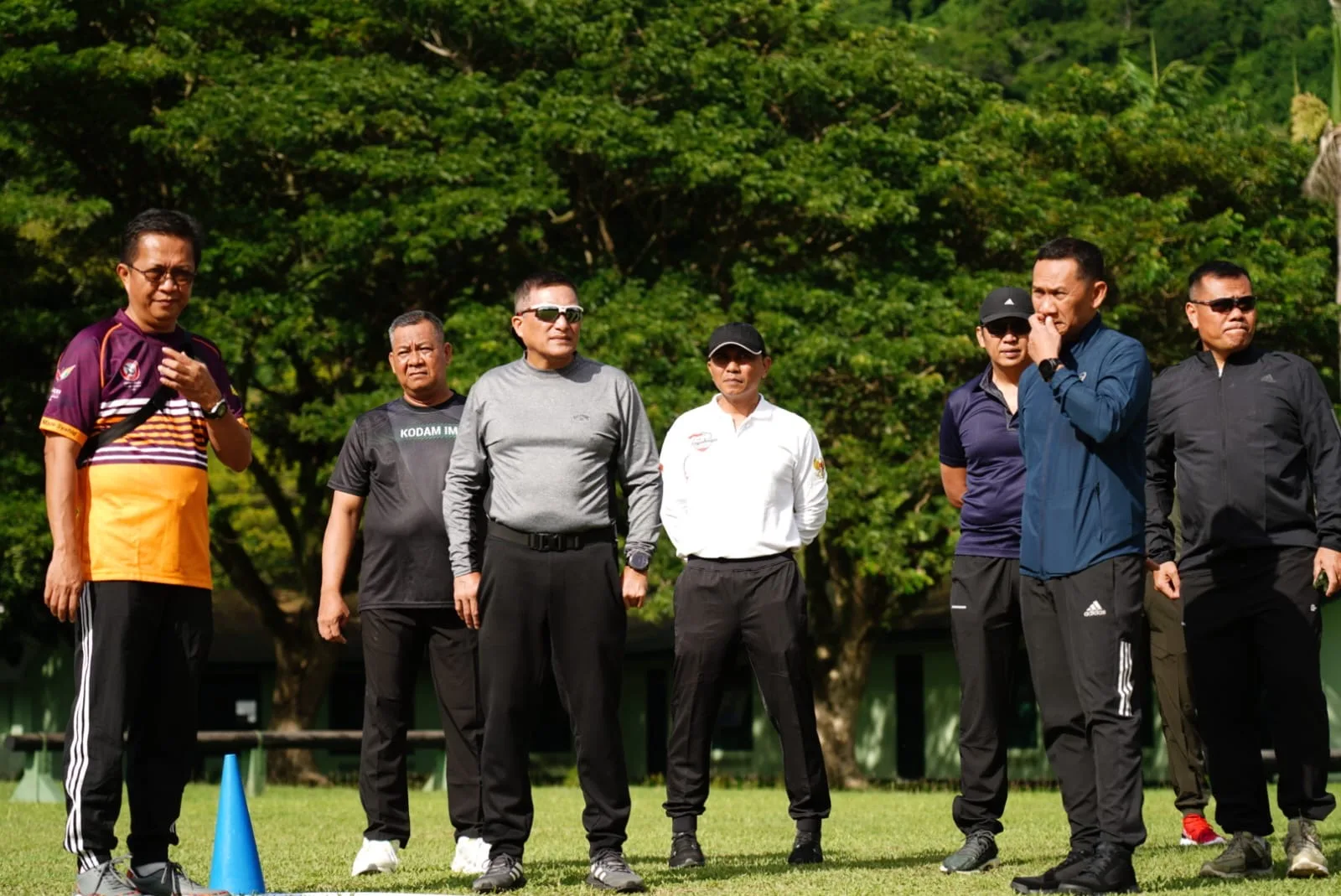 Mayjen TNI Niko Fahrizal Galakkan Rugby di satuan Jajaran Kodam IM