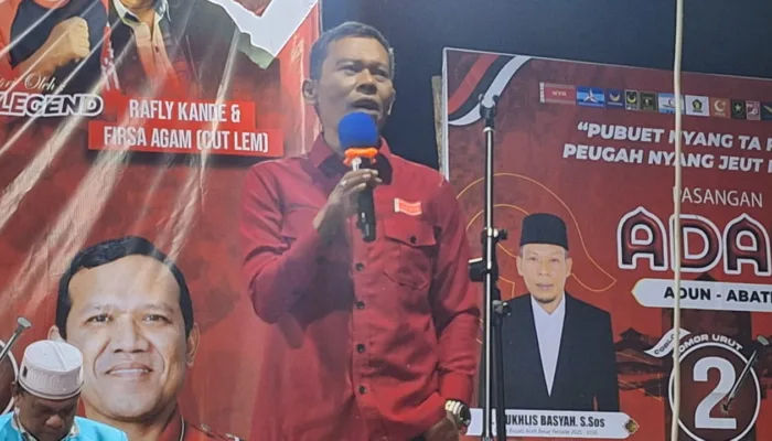 Ribuan Warga Simpang Tiga Hadiri Silahturahmi Pasangan ADAB