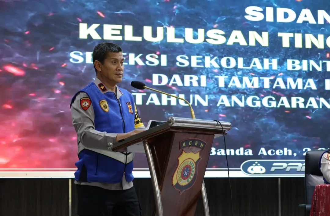 Wakapolda Aceh Pimpin Sidang Kelulusan Seleksi Sekolah Bintara Polri