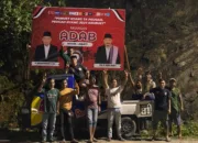 Tim Pemenangan Pasangan ADAB Gencarkan Pemasangan Spanduk