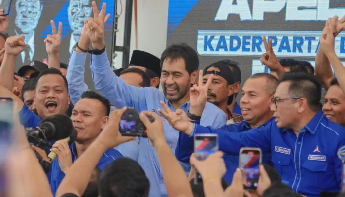 Partai Demokrat Aceh Gelar Apel Siaga Se-Aceh Untuk Pemenangan Mualem – Dek Fadh