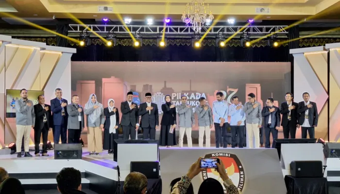 Debat Perdana Cagub-Cawagub Aceh Berlangsung Aman dan Tertib