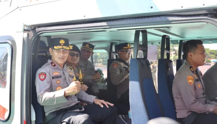 Wakapolda Aceh Laksanakan Supervisi Dan Monitor Perkembangan Situasi Di Aceh Barat Dan Nagan Raya