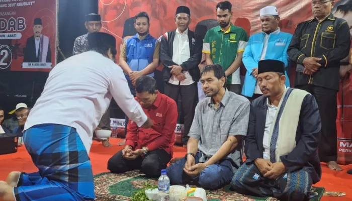 Ribuan Warga Simpang Tiga Hadiri Silaturahmi Pasangan ADAB