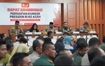 Forkopimda Aceh Gelar Rapat Persiapan Kunjungan Kerja Presiden Joko Widodo