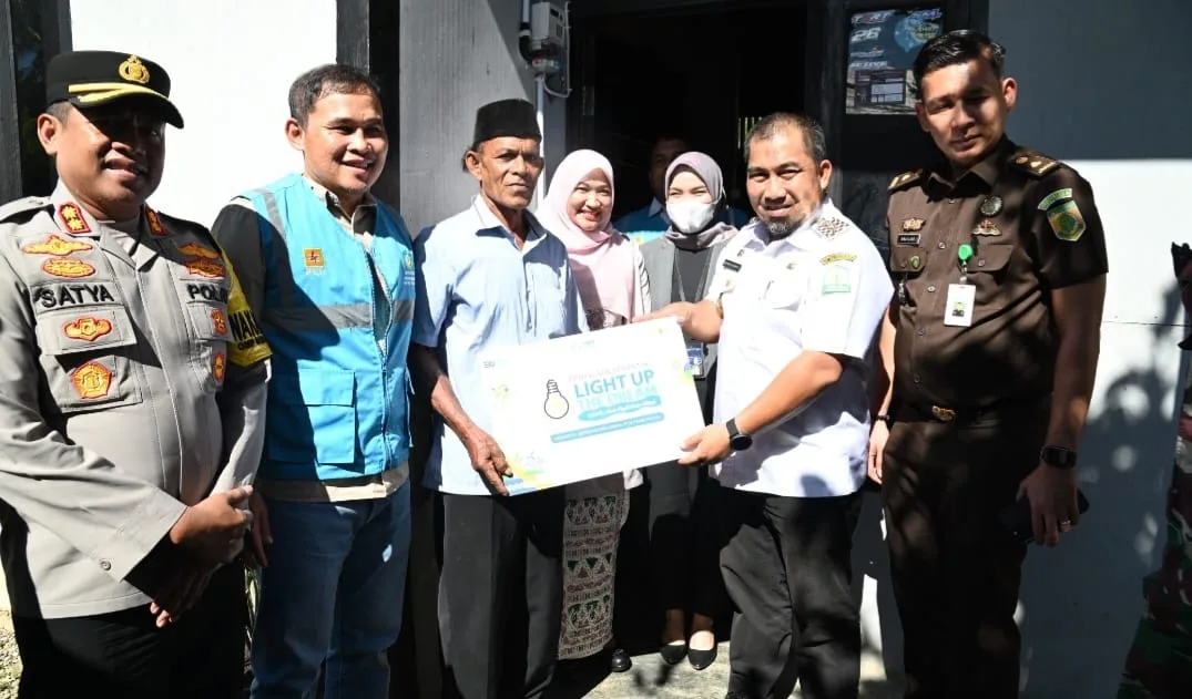 Pj Bupati Apresiasi Penyaluran Listrik Gratis bagi Masyarakat Kurang Mampu