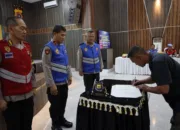 Wakapolda Aceh Pimpin Sidang Penandatangan Pakta Integritas Dan Pengambilan Sumpah Penerimaan Bakomsus Polri