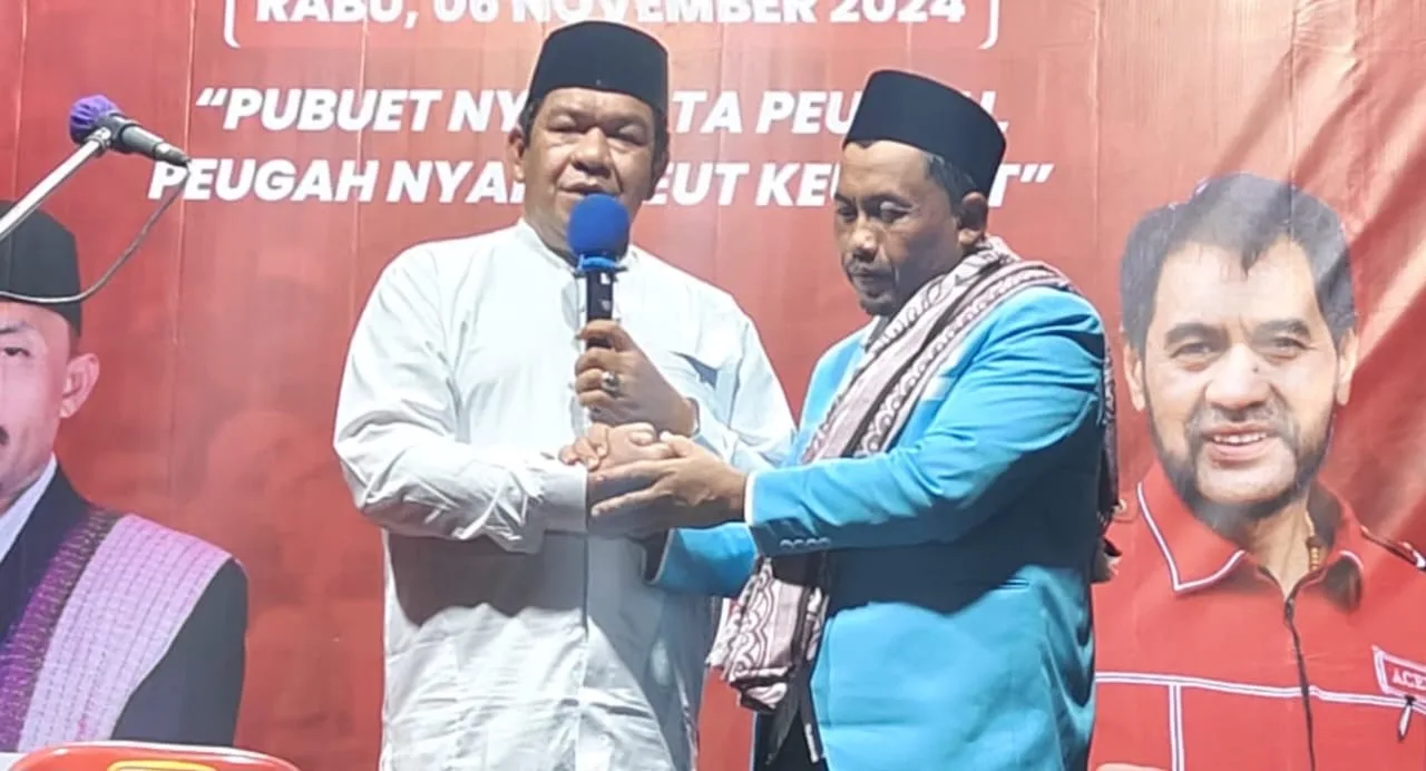 Klarifikasi ini disampaikan Abi Jufri dalam orasinya pada acara silaturrahmi masyarakat Kecamatan Kuta Baro dengan pasangan calon Bupati dan Wakil Bupati Aceh Besar Nomor Urut 2