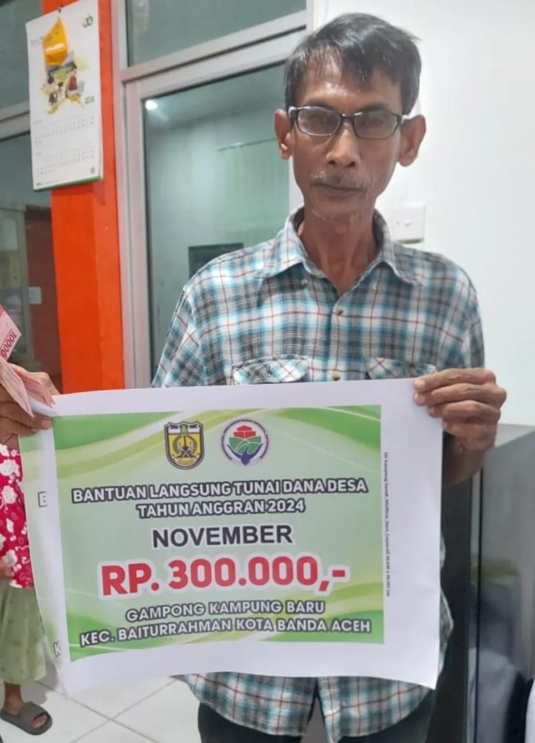 Warga Gampong Kampung Baru Kembali Menerima BLT